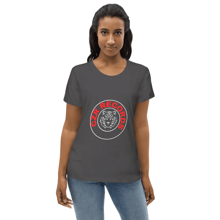 Women's Tiger Circle Red Font Tee product image (6)