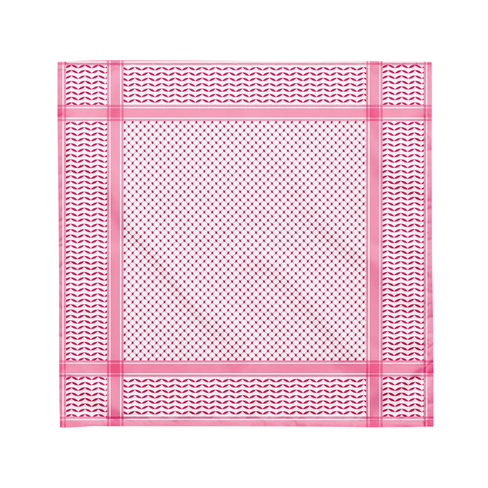 Pink Kufiya Bandana Medium product image (3)