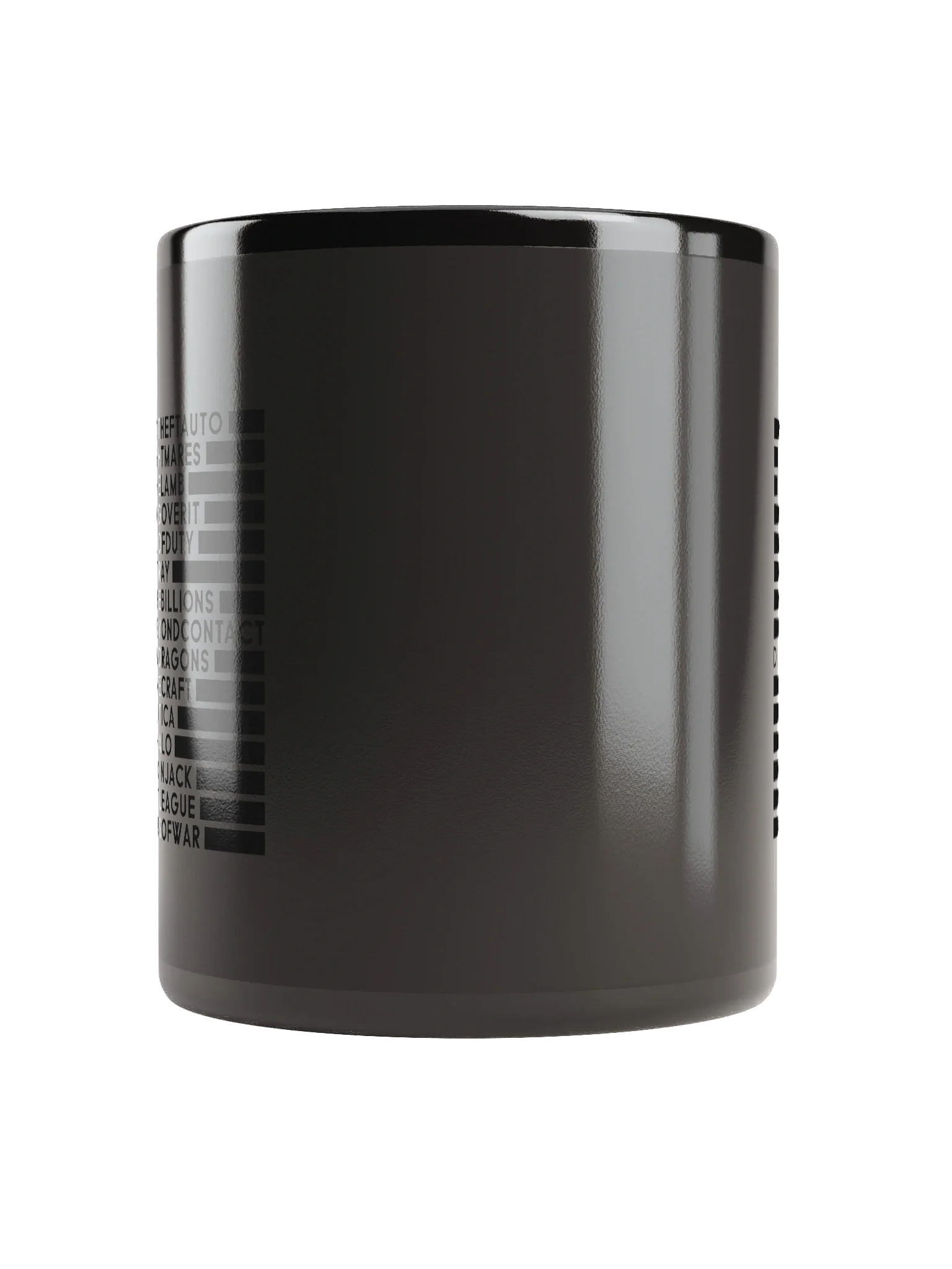Variety is the Spice of Life - Black Glossy Mug product image (10)