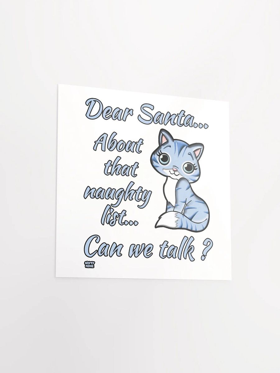DEAR SANTA, ABOUT THAT NAUGHTY LIST... CAN WE TALK? product image (3)