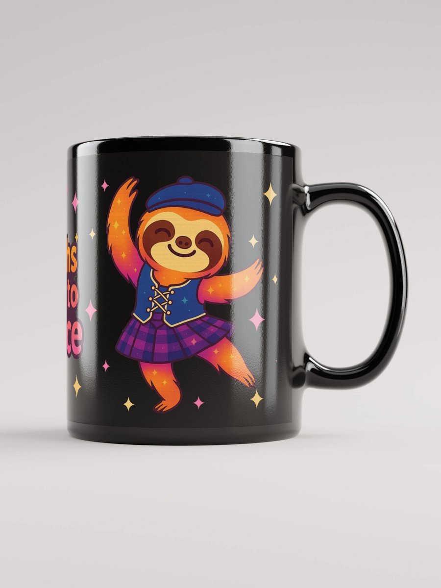 Highland Dance Sloth Mug – Cute Scottish Sloth Gift for Dancers, Dance Teachers & Sloth Lovers product image (1)