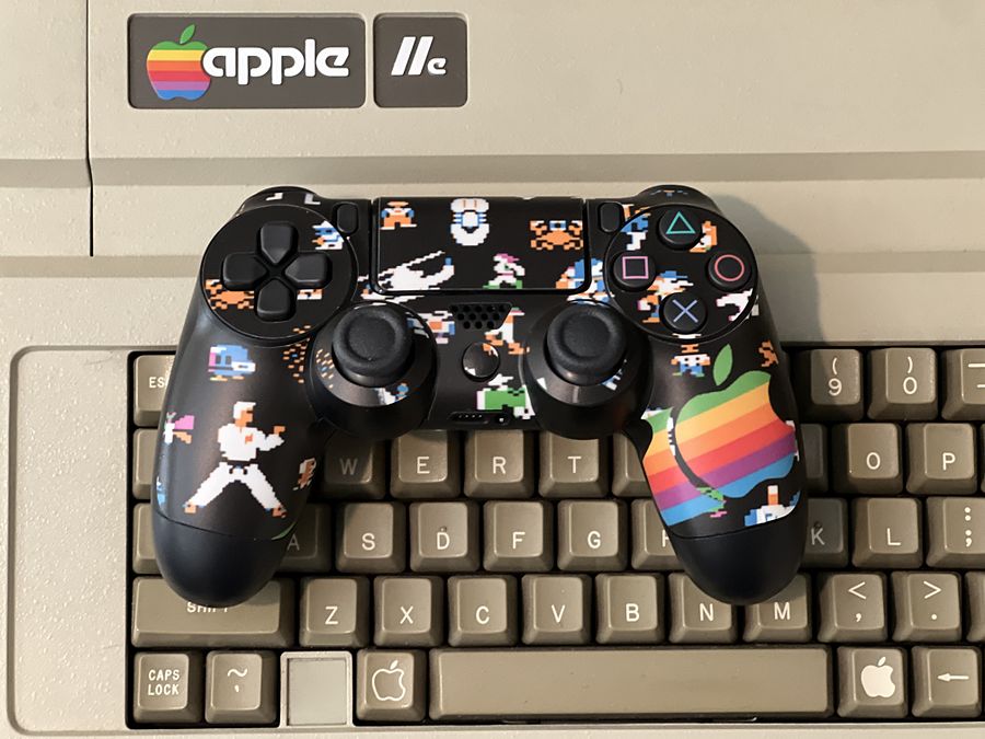 Playstation 4 Controller - Apple II Themed product image (2)