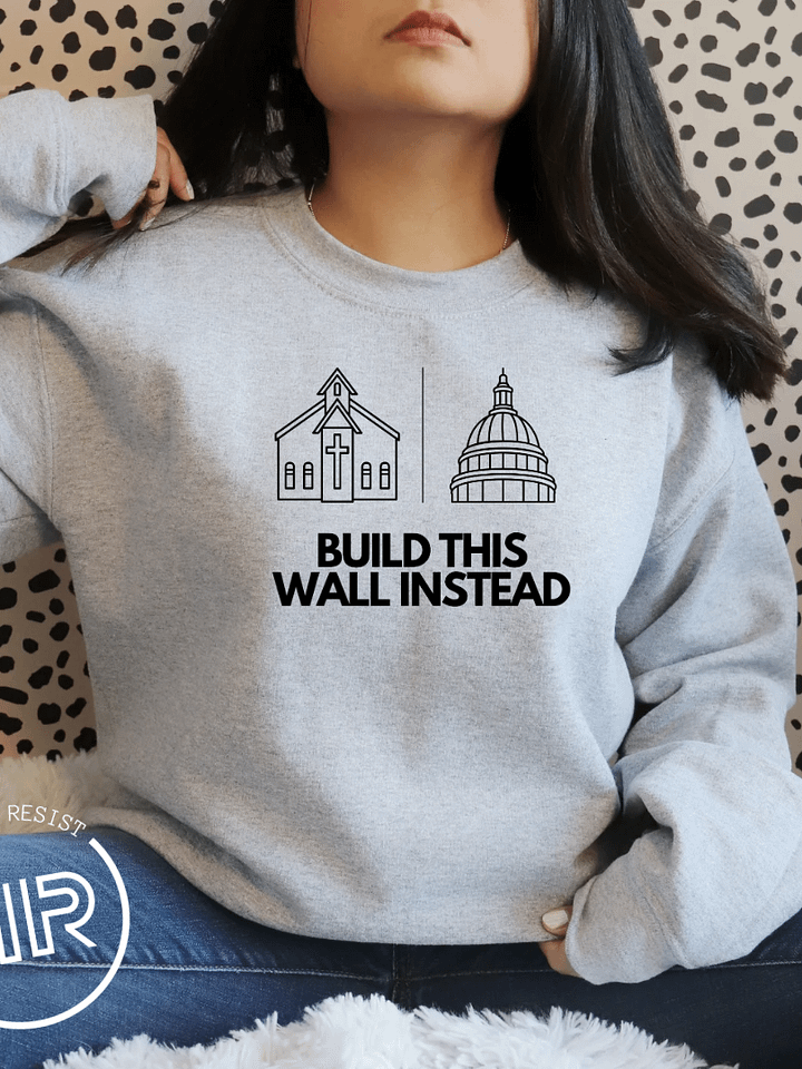 Build This Wall T-Shirt product image (2)