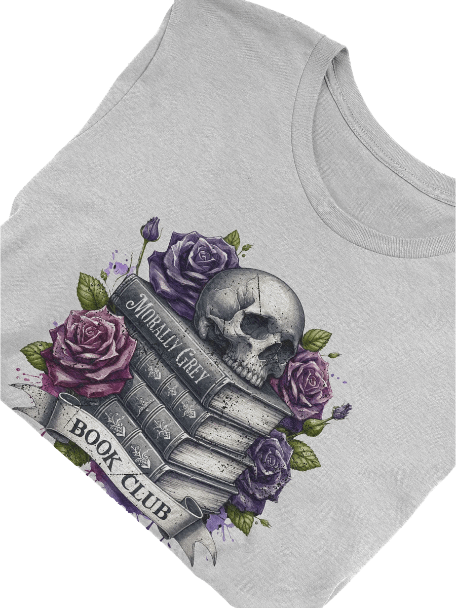 Morally Grey Book Club Halloween T-Shirt (Homemade) product image (3)