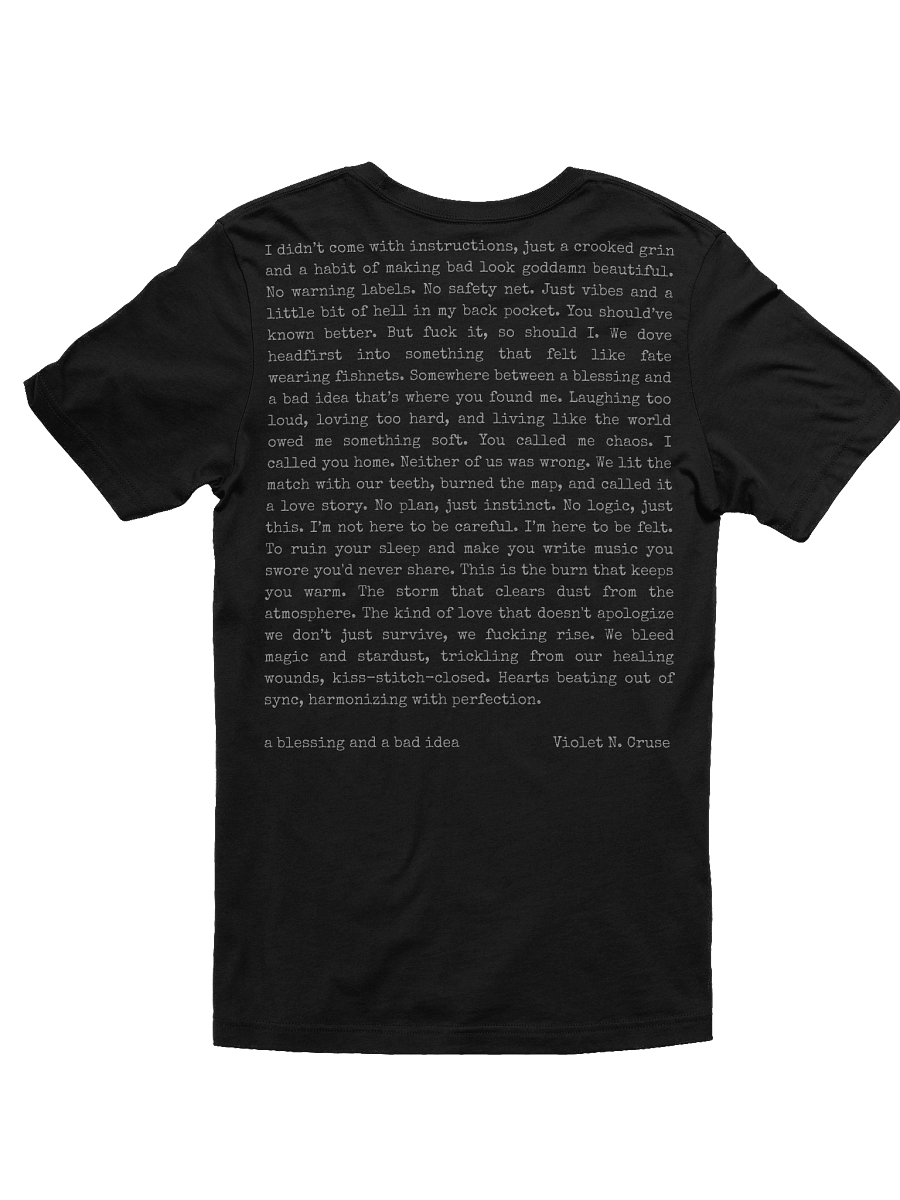 a blessing and a bad idea Tshirt product image (6)