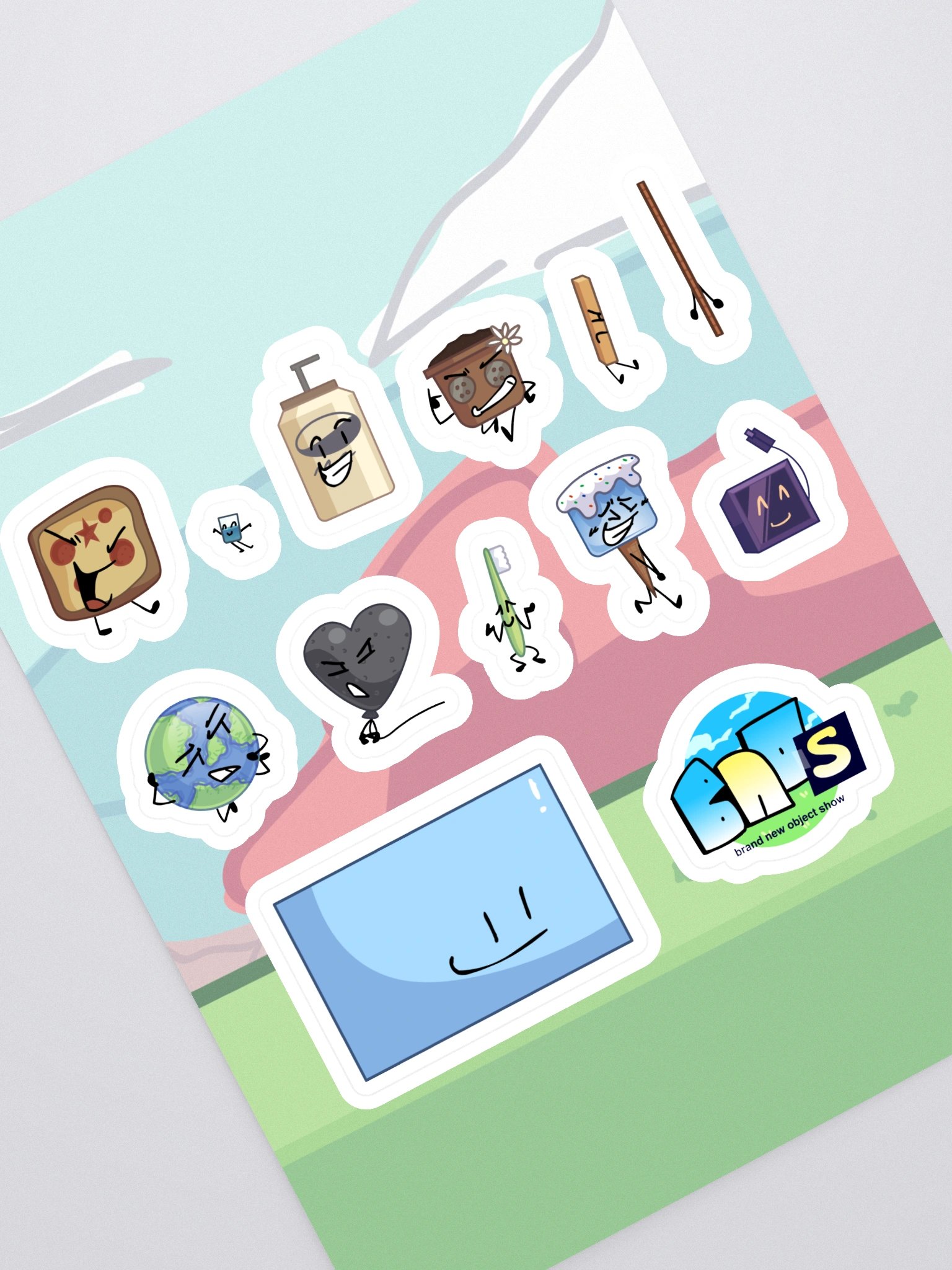 BNOS Cast Stickers product image (1)