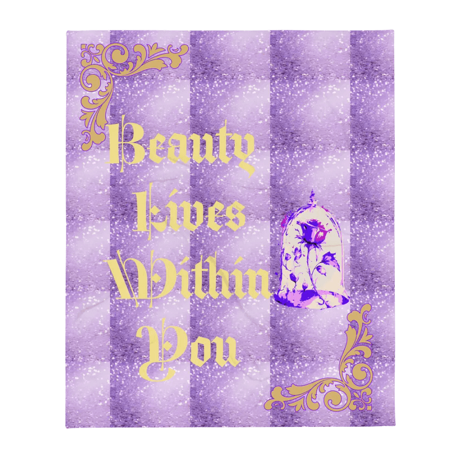 Purple Rose Throw Cover product image (4)