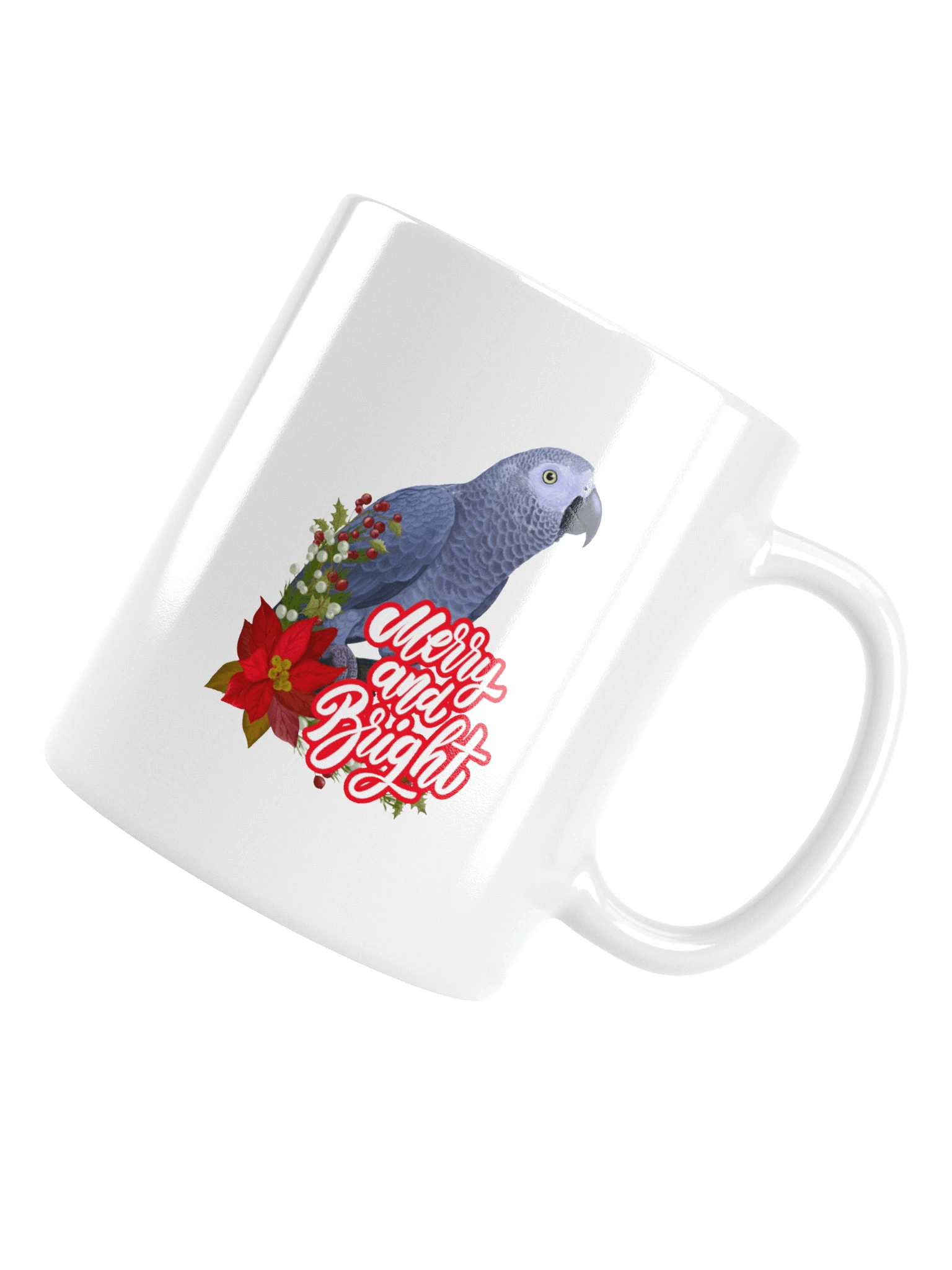 Merry Grey Holiday Mug product image (4)