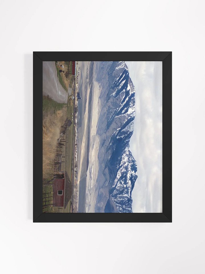 Framed High-Quality Matte Poster - Clarkston Mountains product image (1)