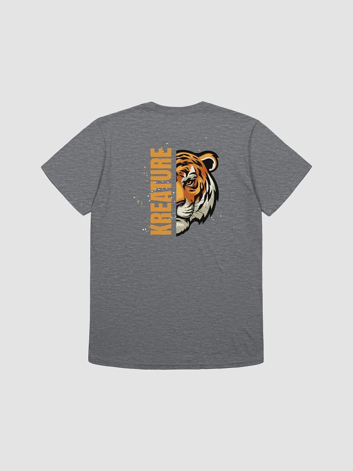 Vibrant Tiger Half-Face T-Shirt product image (5)