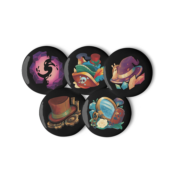 ScarVerse Seasons Past Buttons product image (1)