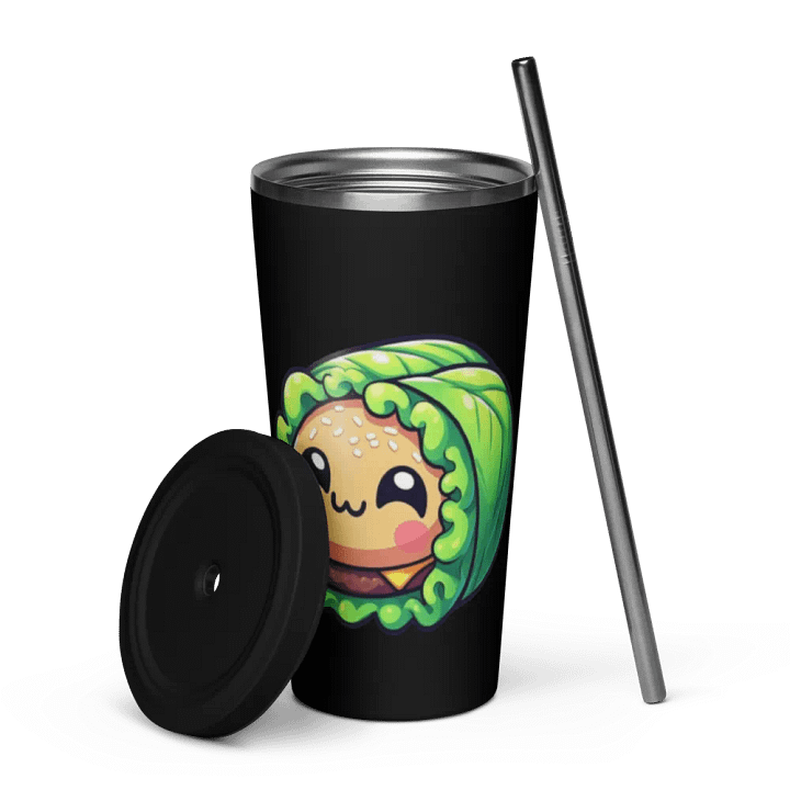 Whimsical Burger Buddy Insulated Tumbler product image (1)