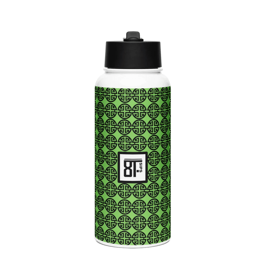 8T Sips Prosperity Stainless Steel Water Bottle product image (1)