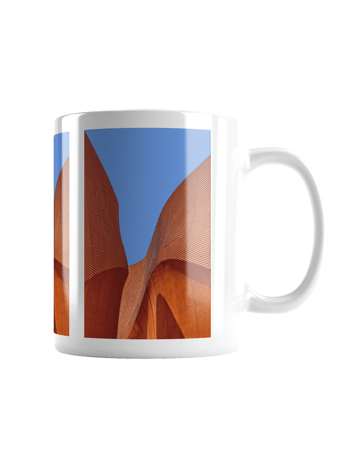 Modern Abstract Architecture Curved Facade Coffee Mug product image (2)