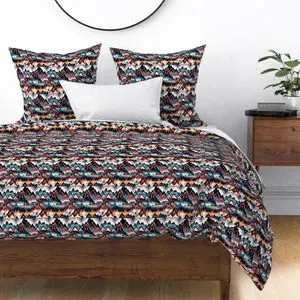 Seamless Pattern - Modern Rustic Boho Mountain Peaks product image (2)