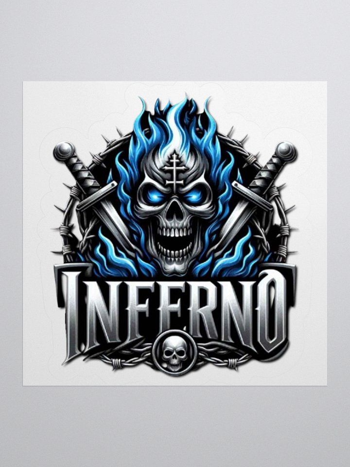 ICW Inferno Logo Stickers product image (3)