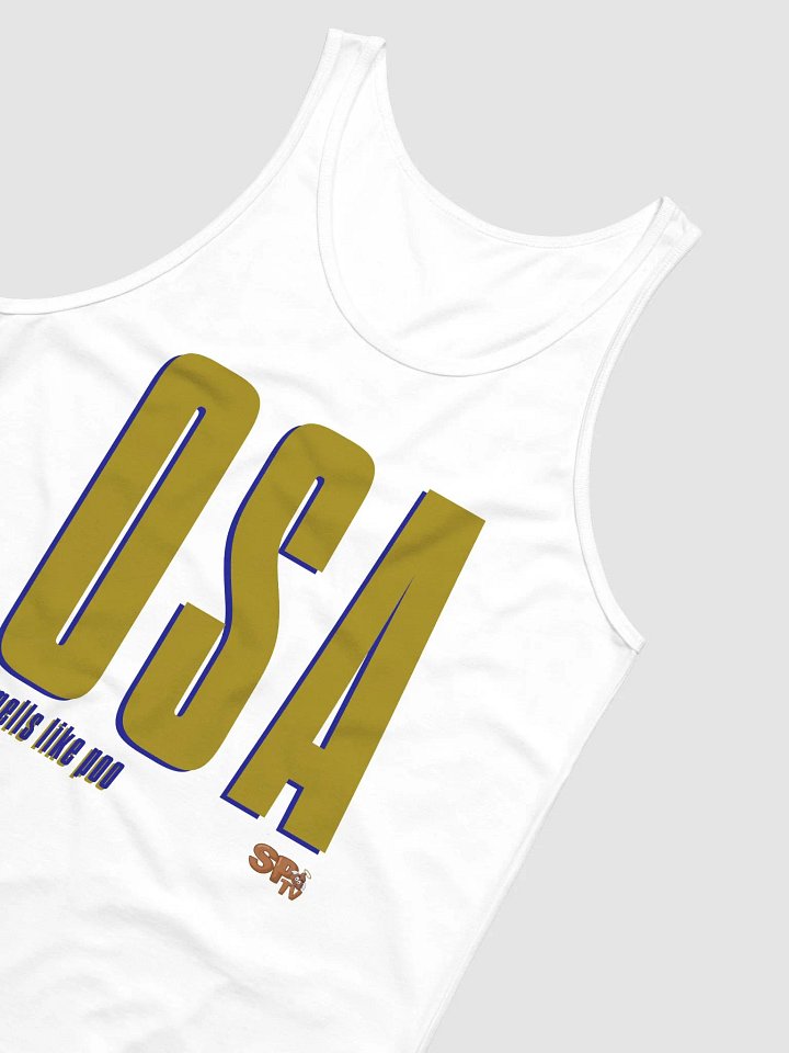 OSA Agent Bella+Canvas Jersey Tank (White) product image (2)