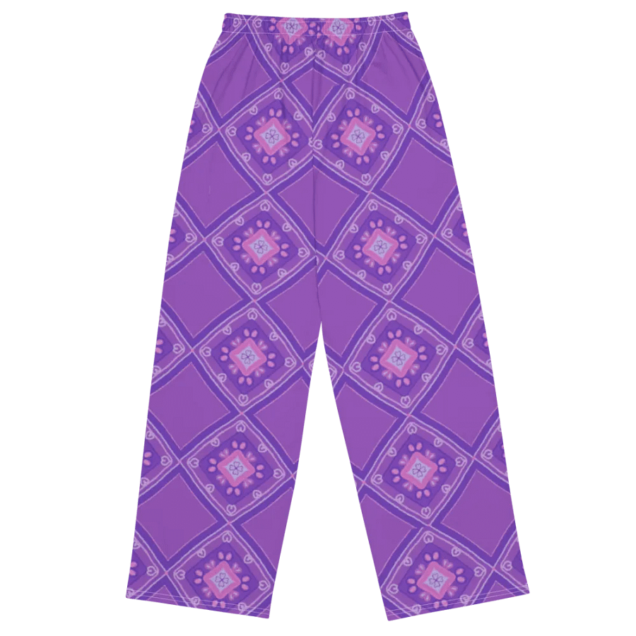 Light Purple Wide-Leg Pants product image (1)