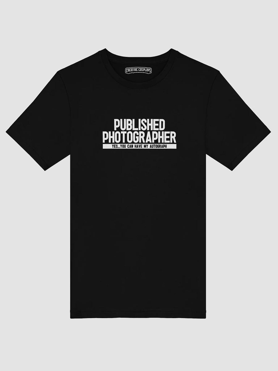 Published Photographer Tee product image (1)