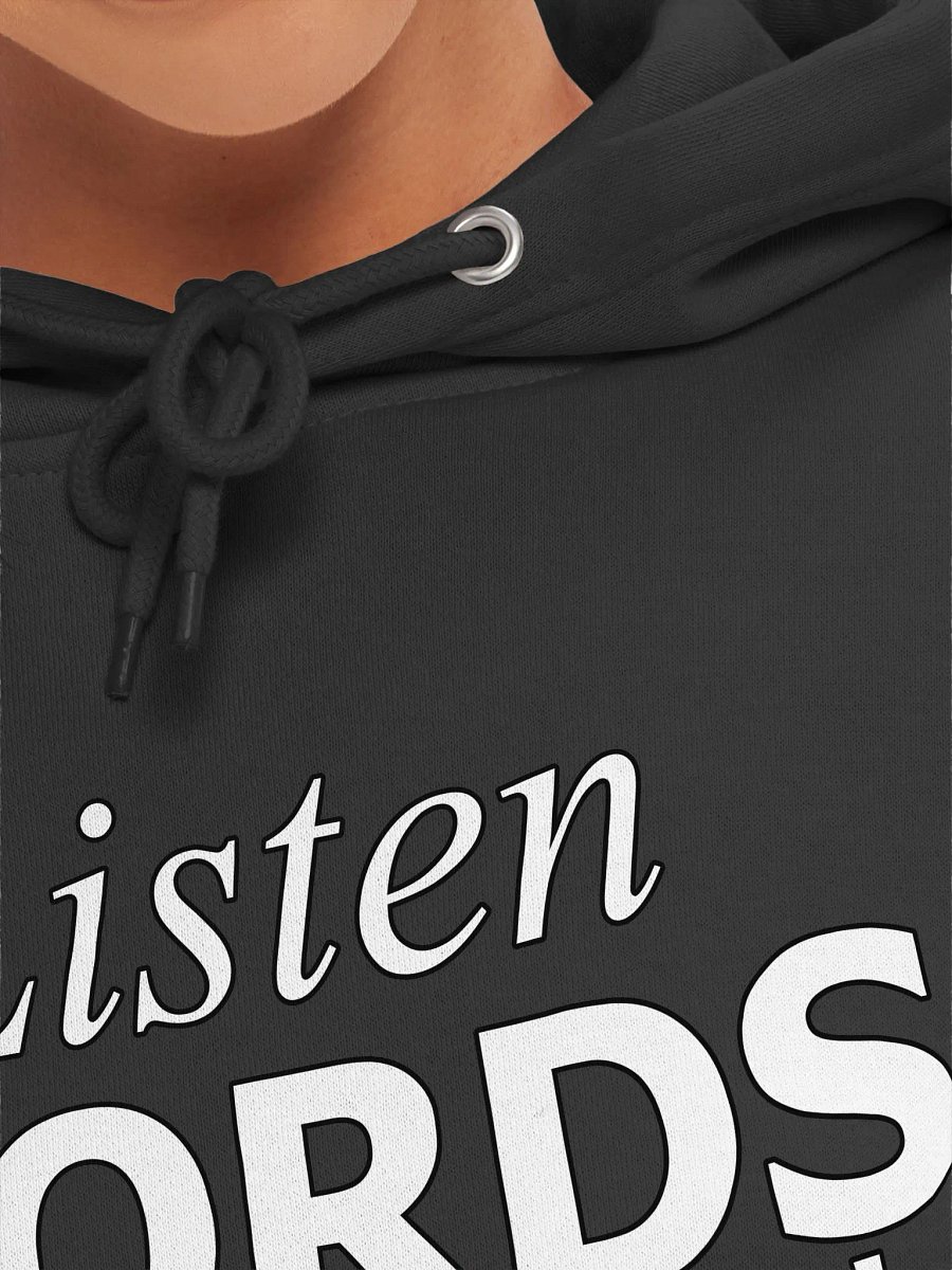 Words Are Hard Span Hoodie product image (7)