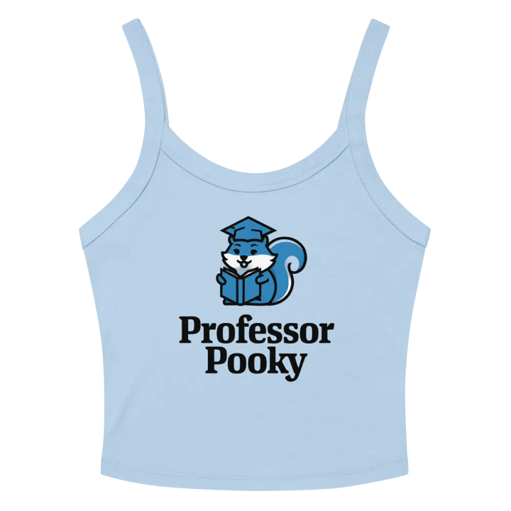 Professor Pooky's Graduation Cap Tank Top product image (2)