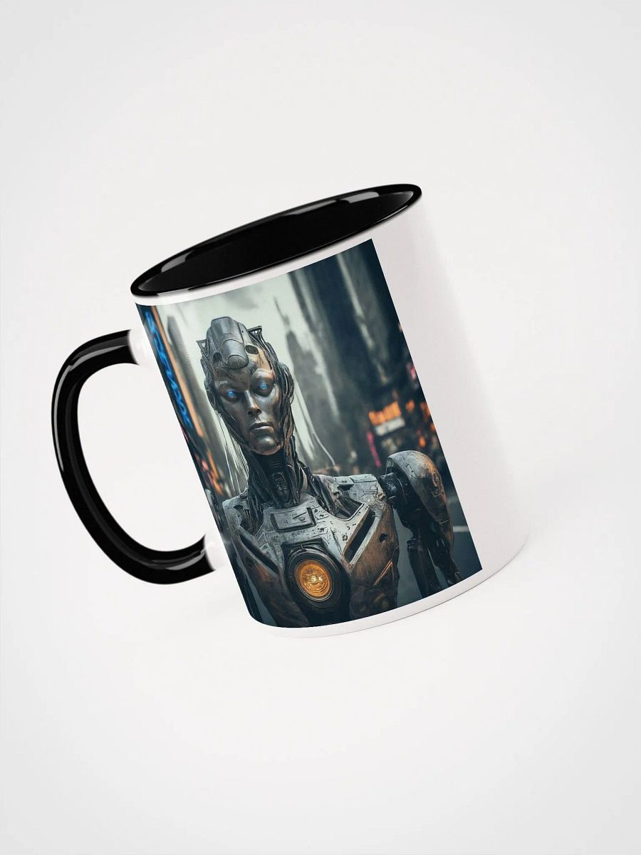 Neon Robot City Mug product image (18)