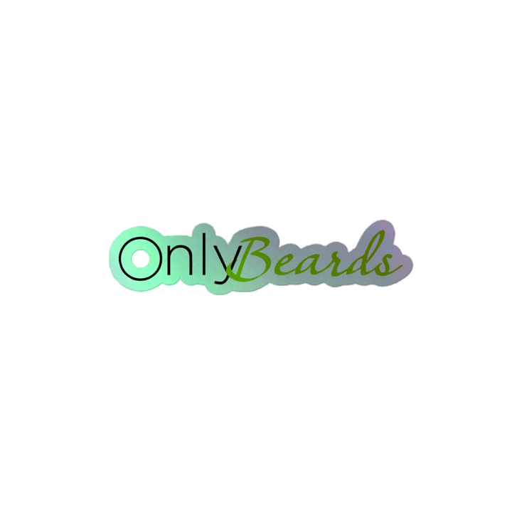 Only Beards Halo Sticker product image (2)