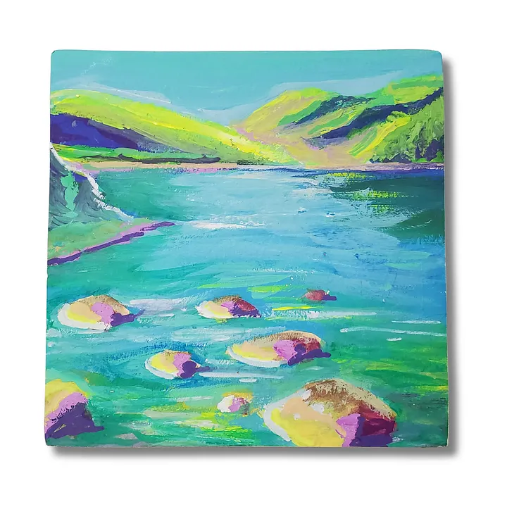 Gouache Painting - River product image (1)