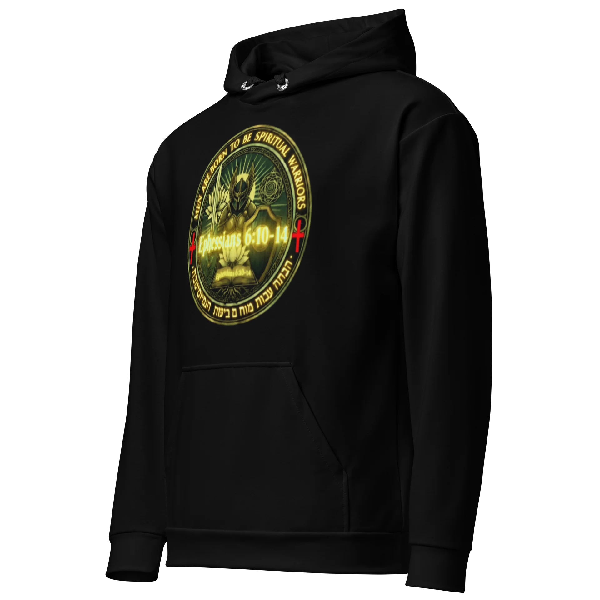 Men Are Born To Be Spiritual Warriors Hoodies product image (2)