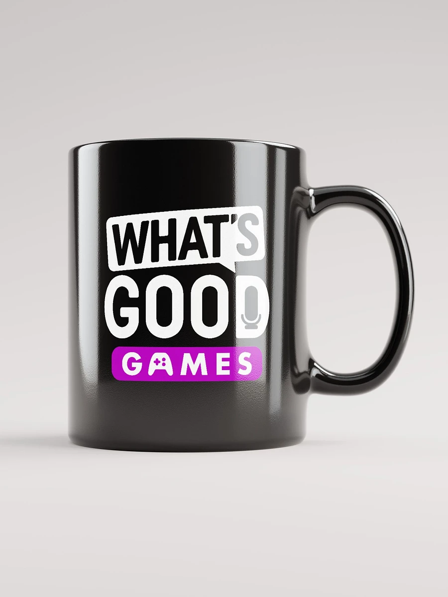 What's Good Games Coffee Mug Black product image (6)
