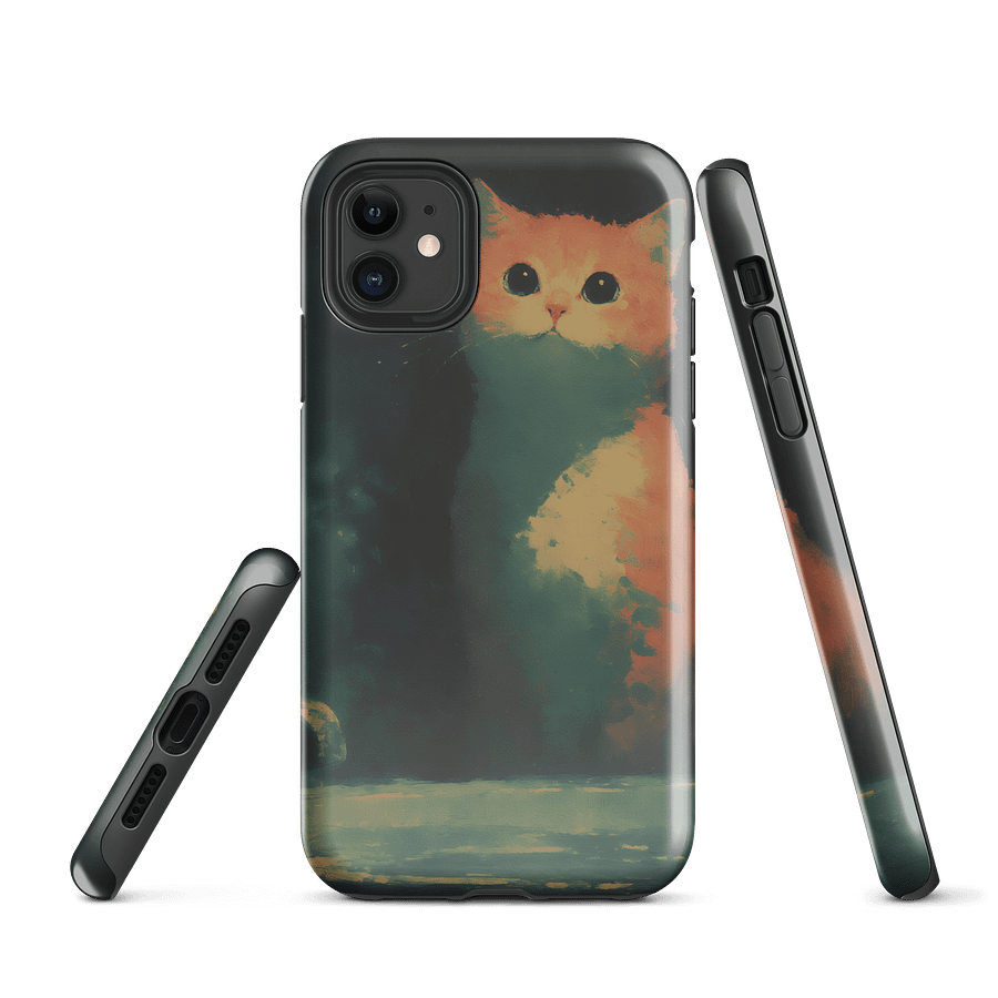 Enchanted Gaze Cat iPhone Case product image (1)