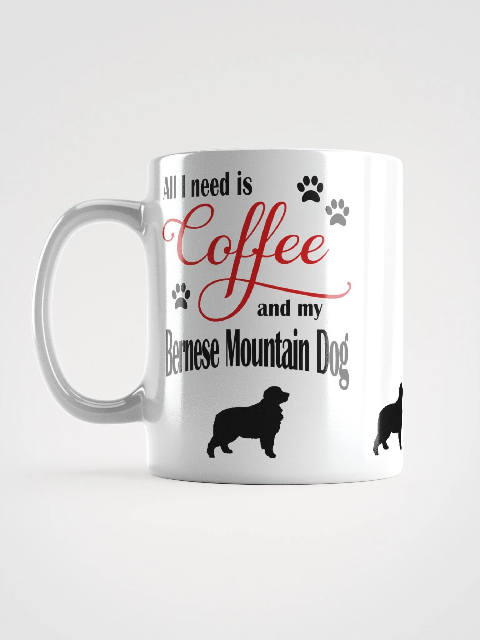 Coffee and my Bernese Mountain Dog Mug product image (6)