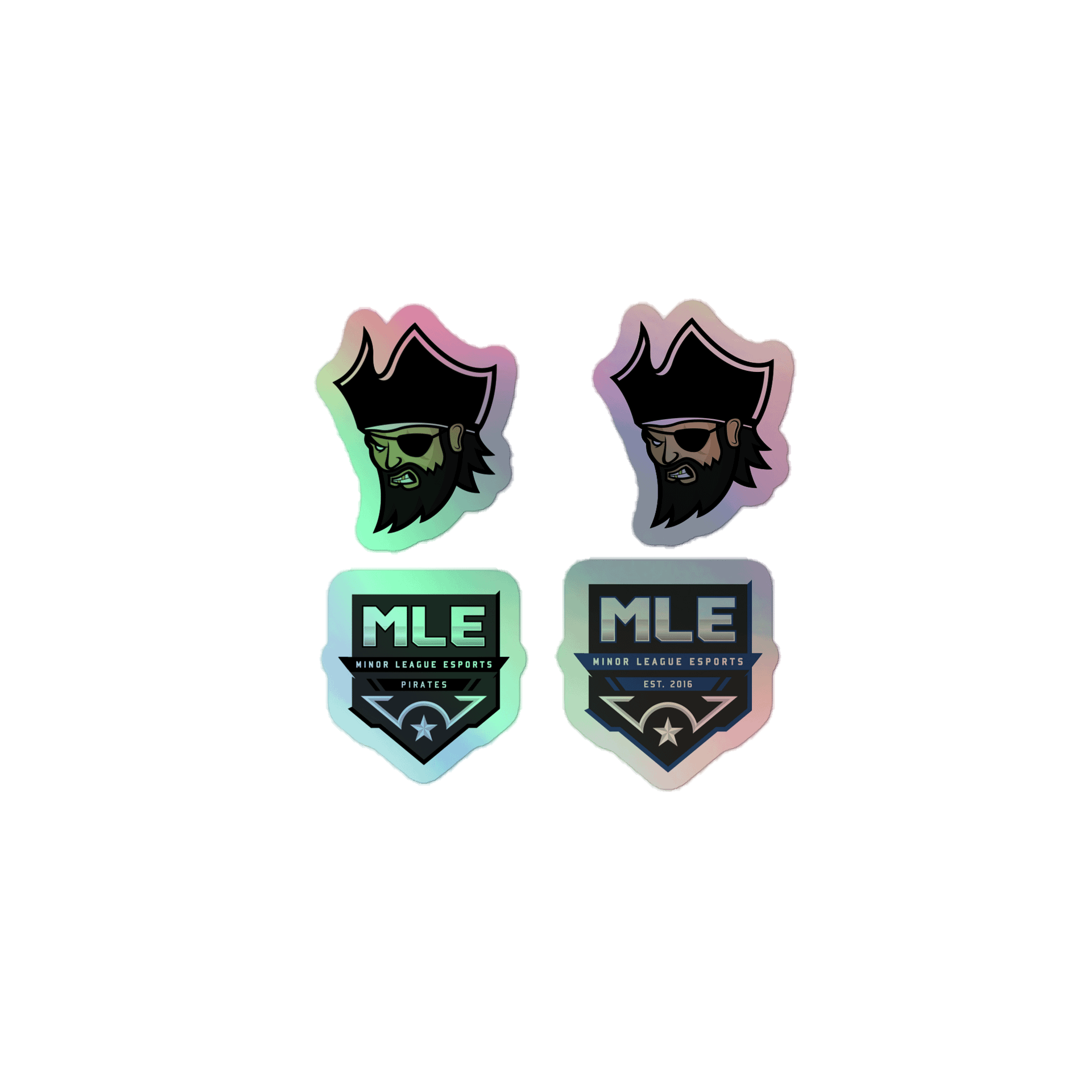 Pirates Holographic Sticker Sheet product image (1)