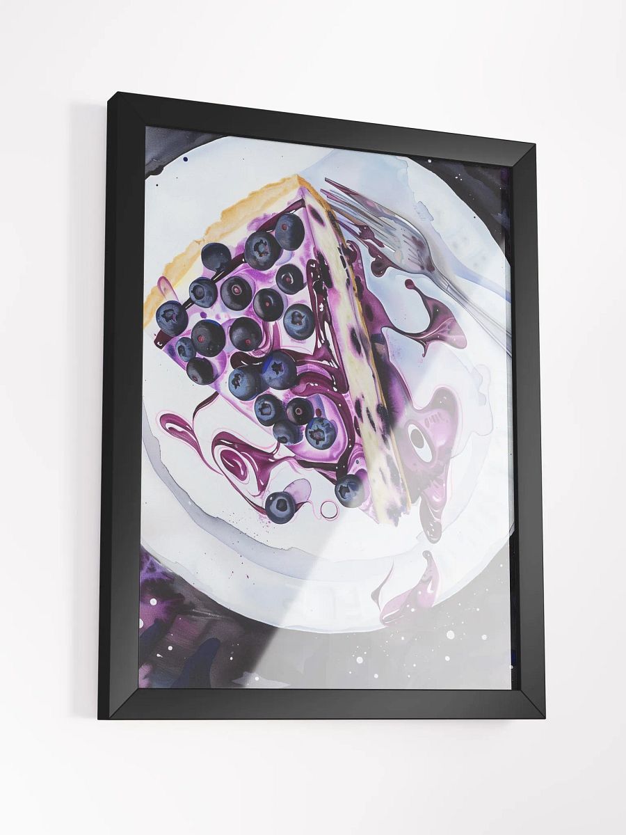 Blueberry Indulgence Framed Matte Poster product image (5)