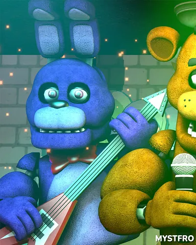 Five Nights at Freddy's Remix | Bonnie Animation 🐰 #fnaf #fivenightsatfreddys