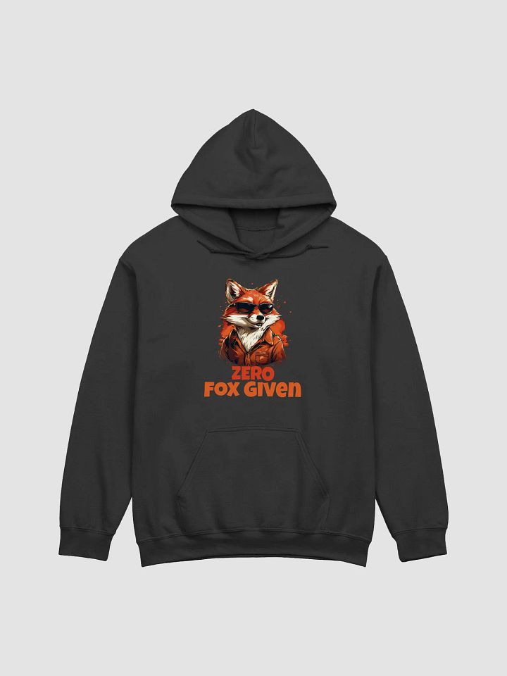 Zero Fox Given - Cool Funny Lovely Gildan Classic Hoodie with Stylish Cartoon Fox Design product image (1)