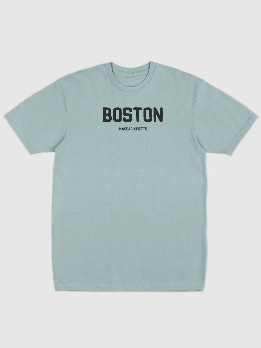Boston Massachusetts Bold Tee Classic Men's Wear Women Kids Youth Gift product image (3)