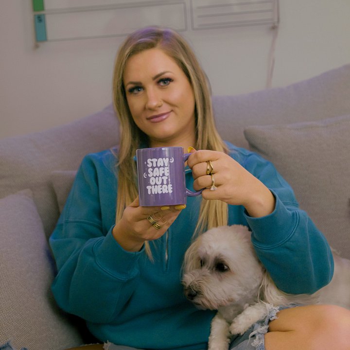 Stay Safe Out There Mug (Purple) product image (2)
