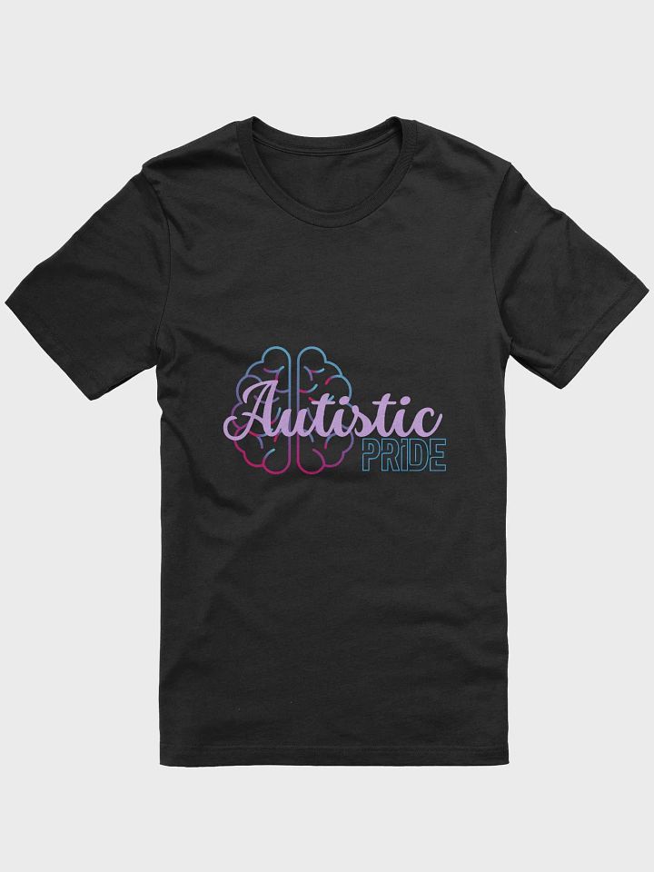 Autistic Pride Brain Super Soft Gradient Shirt product image (1)