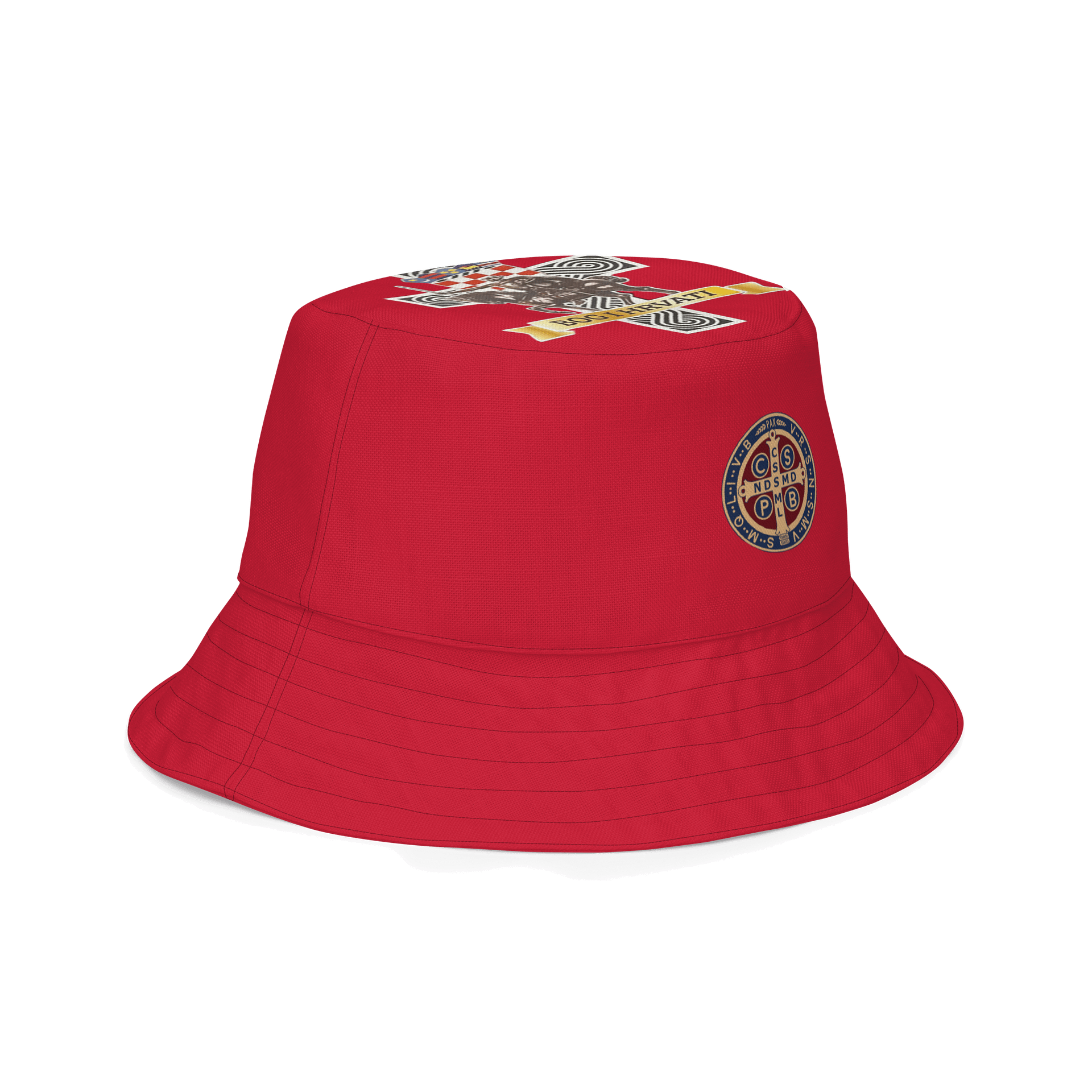 God and Croats Reversible Bucket Hat product image (5)