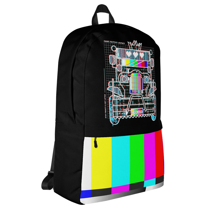 Panic Glitchy Jeepney Backpack product image (6)