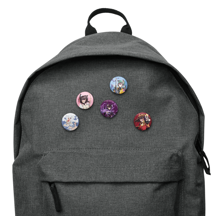Ny Cosplay Pins 1.25