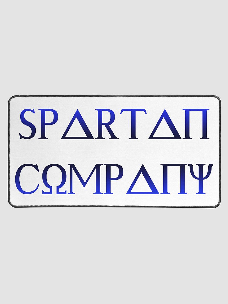 Spartan Company Desk Mat