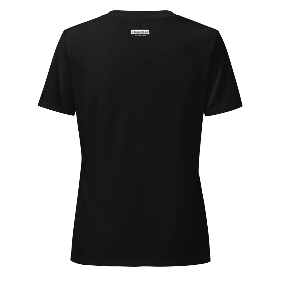 CrimeClothes Crime Shows and Comfy Clothes Relaxed V-Neck T-Shirt product image (4)