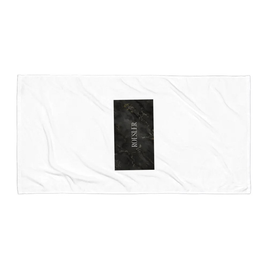 Golden Marble Personalized Towel product image (1)