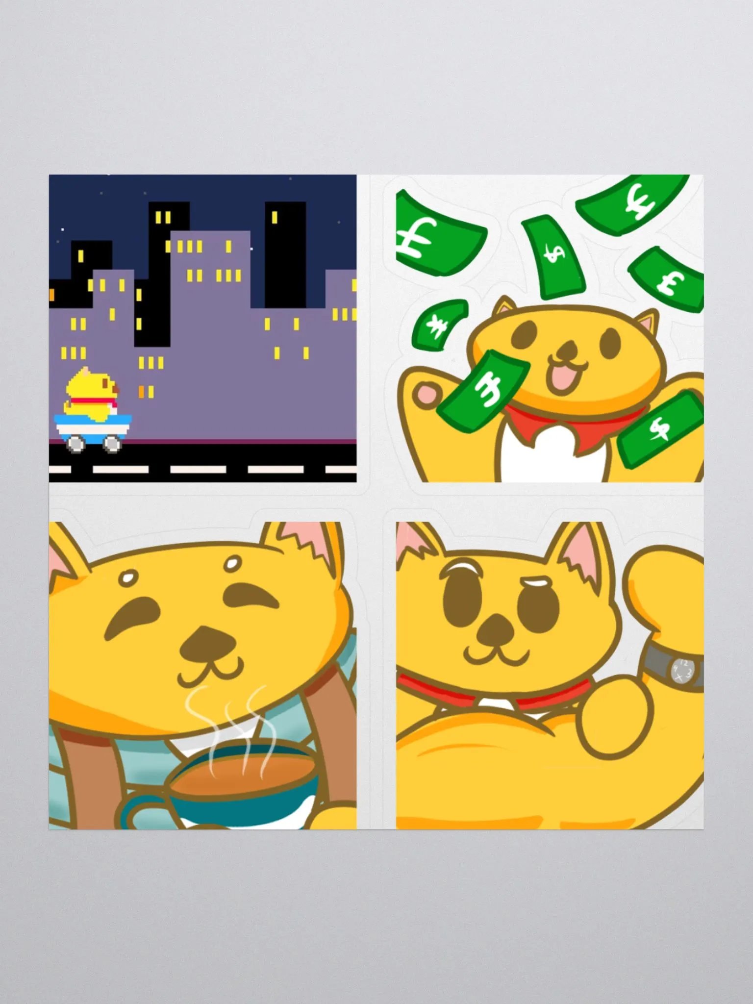 Emote Sticker Set 6 product image (1)