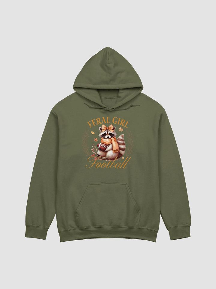 Feral Girl Football Hoodie product image (1)