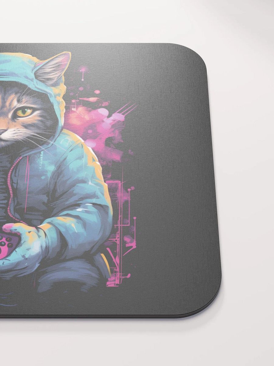 Whimsical Cat Gamer Mouse Pad product image (5)