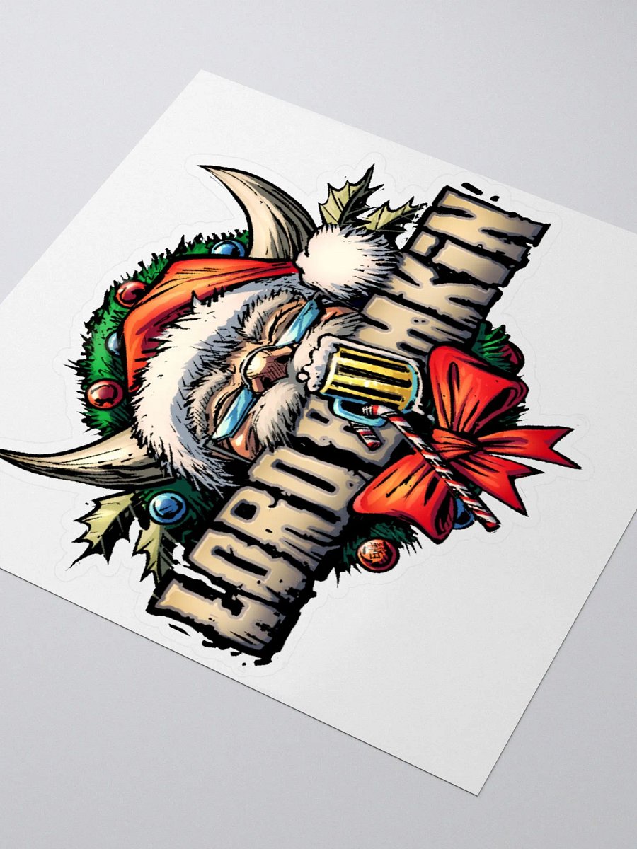x-mas logo sticker product image (3)