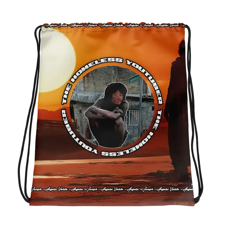 The Homeless YouTuber Amadis Sunset All-Over Drawstring Bag product image (1)